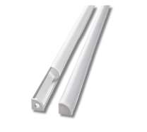 Kulmalista kannella LED-nauhalle 2000mm AP055