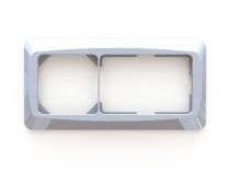 Peitelevy Exxact Combi adapterilla 3-osainen Valkoinen