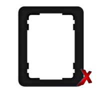 Etman DesignX Peitelevy 2S musta ET44