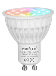 RGB+CCT LED Polttimo GU10 4W GU04