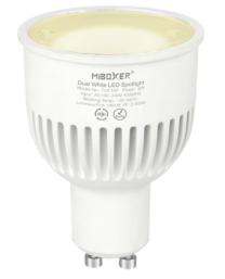 Dual White LED Polttimo GU10 6W GU12