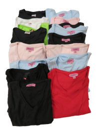 16kpl Naisten T-paitoja L