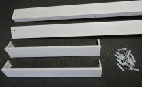 Valkoinen Pinta-asennuskehys 300*1200 paneelille AK03