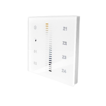 Langaton RF säädin Yksiväri ja Värilämpö 1+1 kanavaa 230VAC RW34