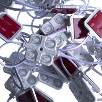 LED Moduuli 2W 12VDC Kylmä Valkoinen 50kpl