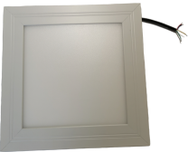 Värilämpötilasäädettävä LED Paneeli 12W 24VDC IP44 LP45 Valkoinen kehys