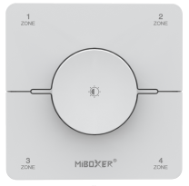 Paristokäyttöinen rullahimmennin 4-kanavaa valkoinen MB07