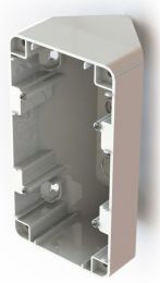 Pinta-asennuskotelo kulma 2-osainen 