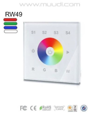 Langaton RF säädin RGB(W) 1 kanava 12 -24VDC RW49