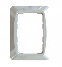 Peitelevy Exxact Combi adapterilla 3-osainen Valkoinen