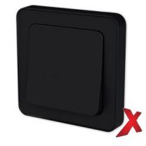 ETMAN Painonappi 6/16AX/250V/IP21 UPJ 2X VAL 22101 ET01