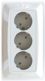 Pistorasia Etman 3S/16A/IP21 UPJ VAL ET09