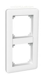 Exxact Primo 2-osainen kehys peitelevy Moduli valkoinen