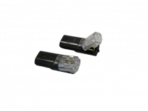 Jatkoliitin pari kaksiosaiselle kaapelille JO74