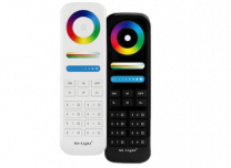 Langaton monitoimi kaukosäädin 8 kanavaa musta tai valkoinen RGB+CCT KO67 / MB63