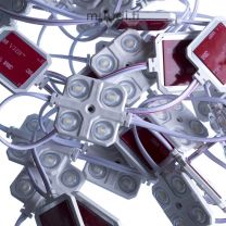 LED Moduuli 2W 12VDC Kylmä Valkoinen 50kpl