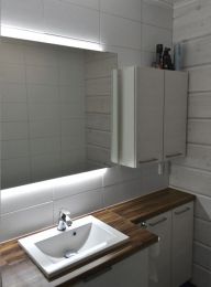 Kylpyhuoneen Valaistus Led-nauhalla