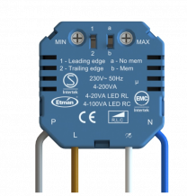 Push dim himmennin 230VAC 4-200W PD02