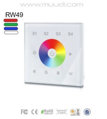 Langaton RF säädin RGB(W) 1 kanava 12 -24VDC RW49