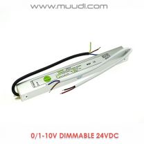 0/1-10V Himmennettävä LED Virtalähde 30W 24VDC IP66