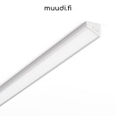 Kulmalista kannella LED-nauhalle 2000mm AP26 / AP27 / AP28