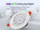 RGB ja Värilämpötilasäädettävä LED spottivalo 9W CT04